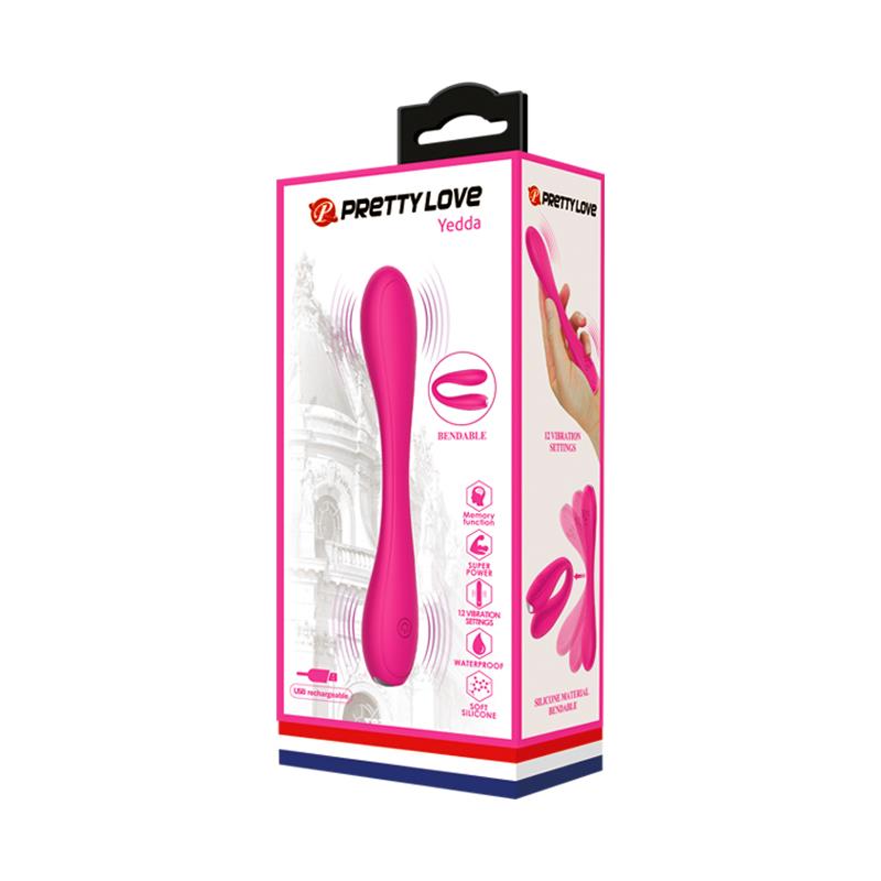 Yedda Vibrator Bendable Pink – Image 5
