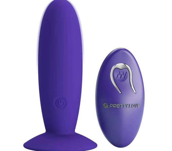 Youth Vibrating Anal Plug with Remote