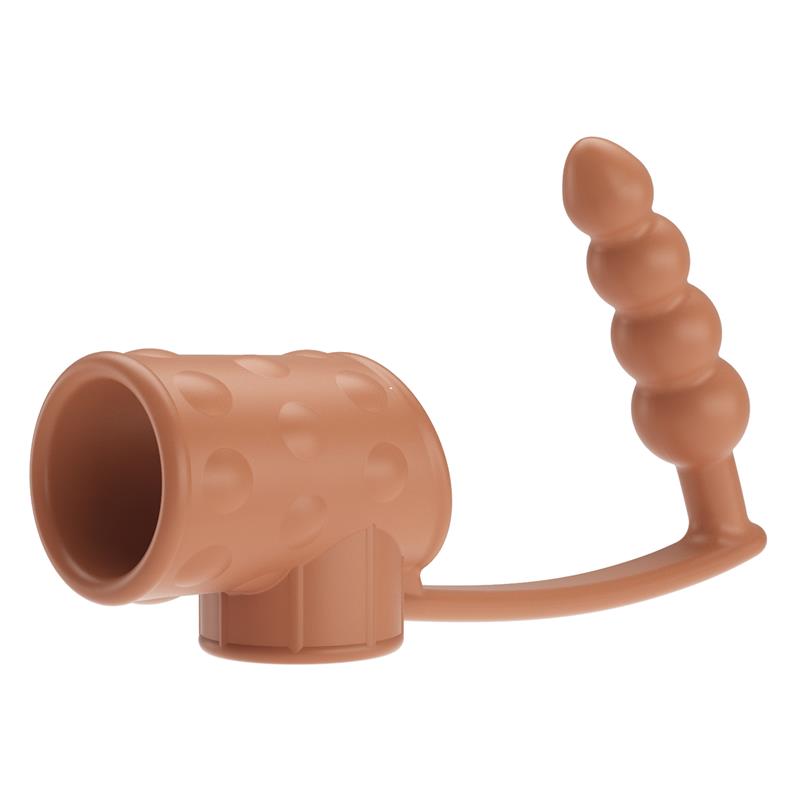 Anal Plug with Penis Sleeve - Image 4