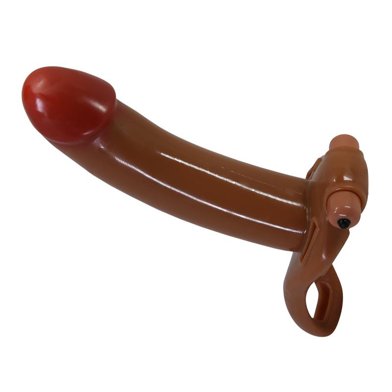 Bradden Universal Strap On with Vibrating Hollow Dildo 6.7 - Imagen 4
