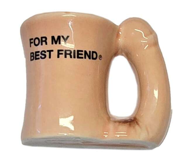 Ceramic Penis Mug Magnet