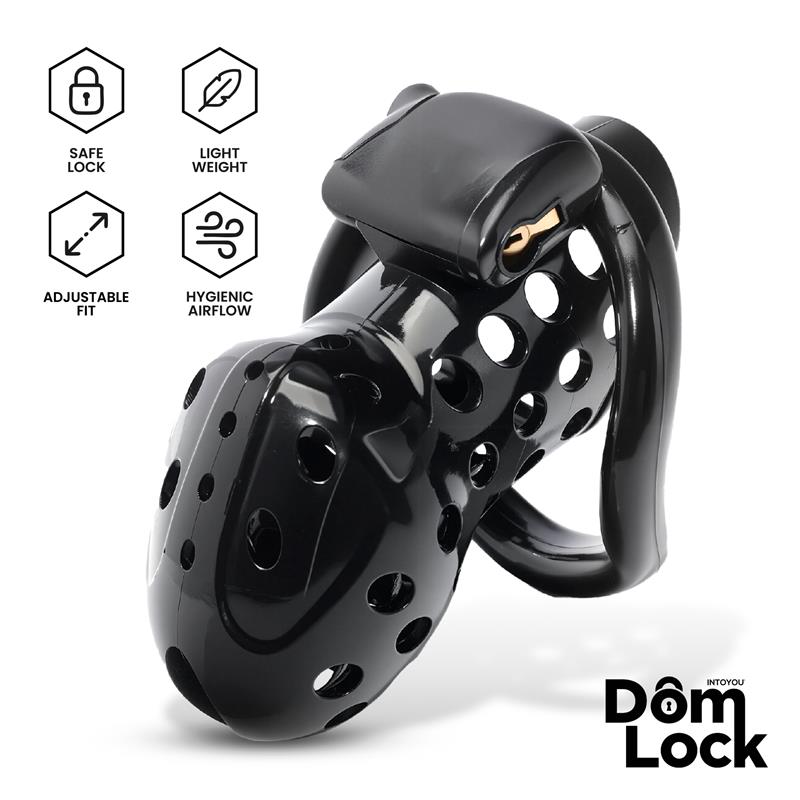 Convict Chastity Cage with Internal Lock - Imagen 3