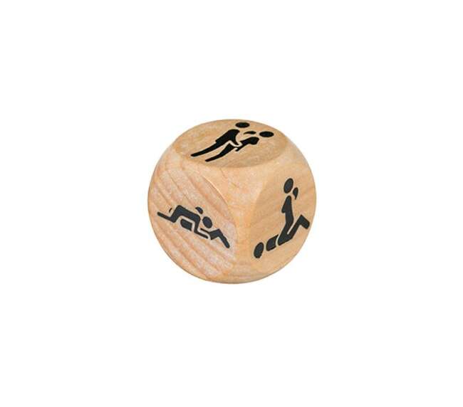 Dice Postures Wood