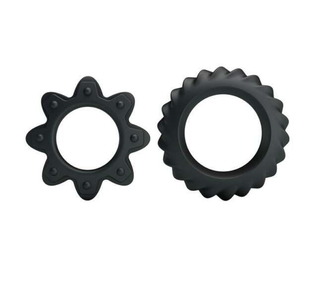 Flowering Set of 2 Cock Ring