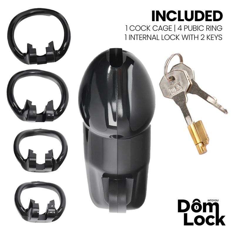 Guard Chastity Cage with Internal Lock Size M - Imagen 3