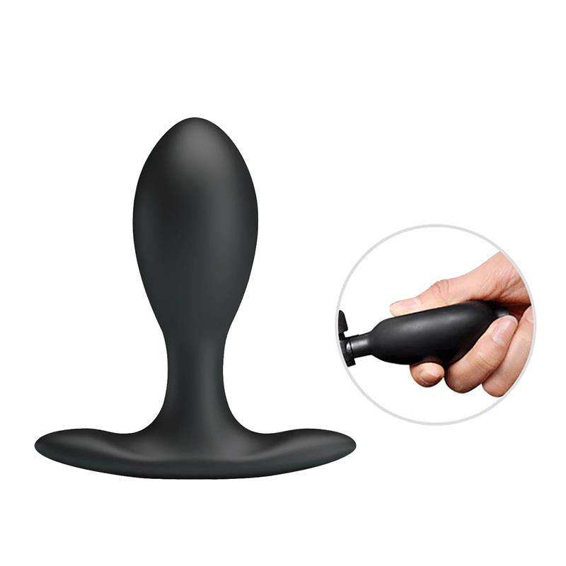 Inflatable Anal Plug with Internal Ball Weight – Image 11