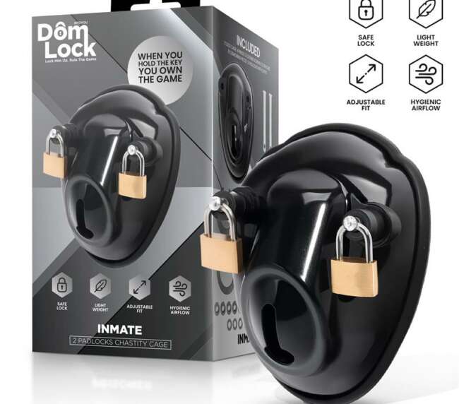 Inmate Chastity Cage with Spacers