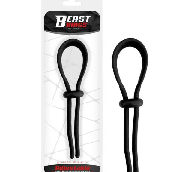 Adjustable Wider Arrest Silicone Cock Ring