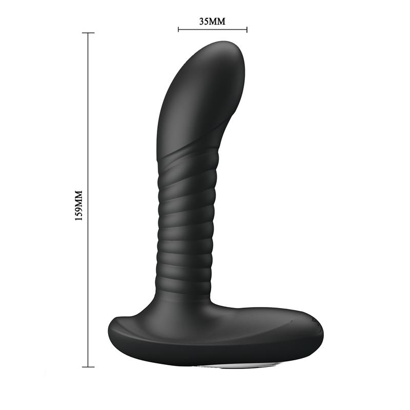 Prostate Massager with Vibration and Rotating Balls - Image 9