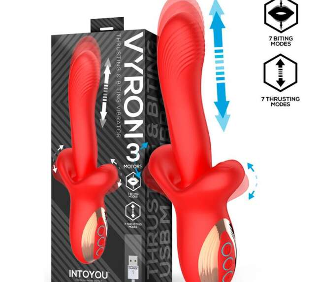 Vyron Vibe with Thrusting and Biting