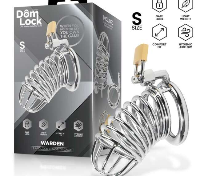 Jaula de Castidad Warden Talla S