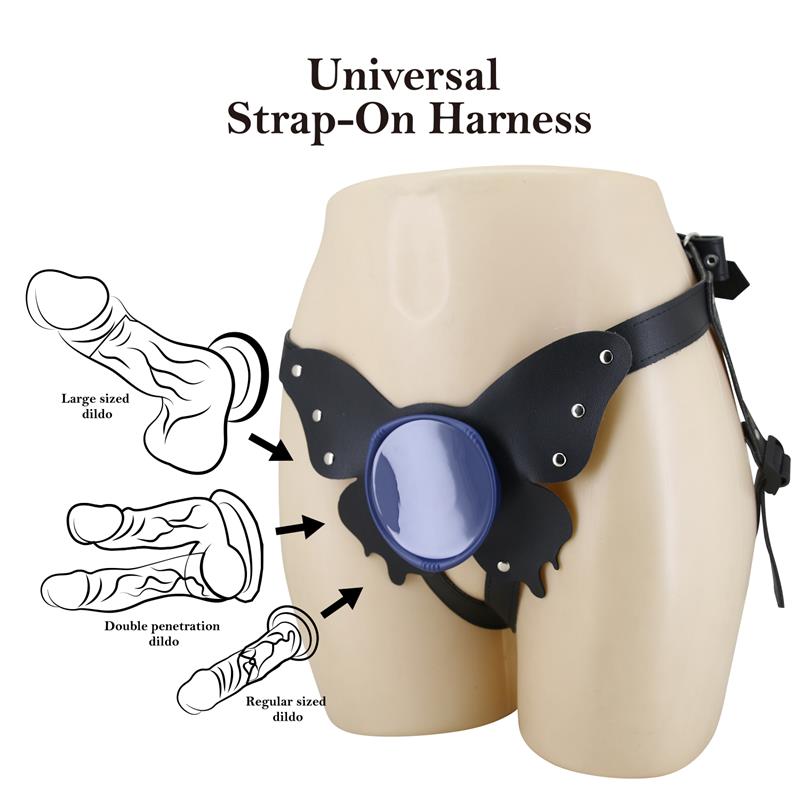Wells Universal Strap-On Harness with Dildo - Image 6