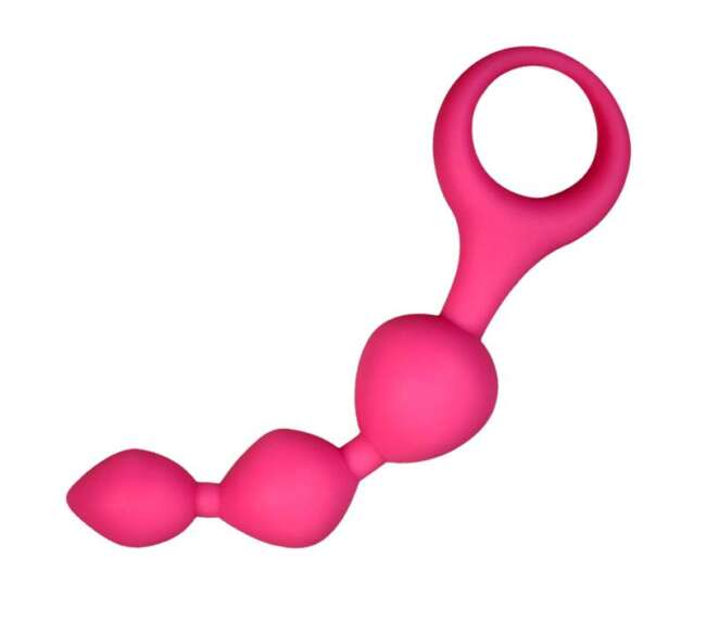 Chaîne anale Triball rose