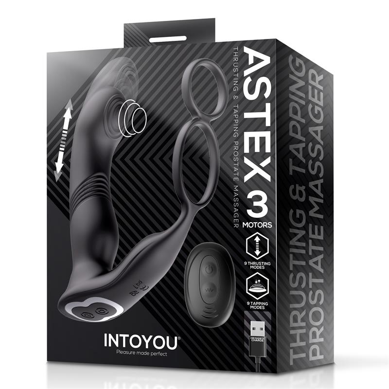 Astex Prostate Massager with Thrusting and Tapping - Image 9