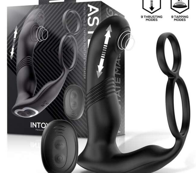 Astex Prostate Massager with Thrusting and Tapping