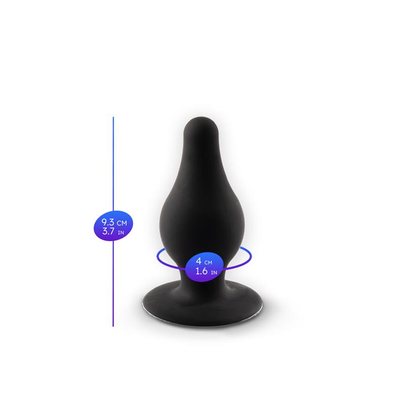 Butt Plug Model 2 Size M Black - Image 5