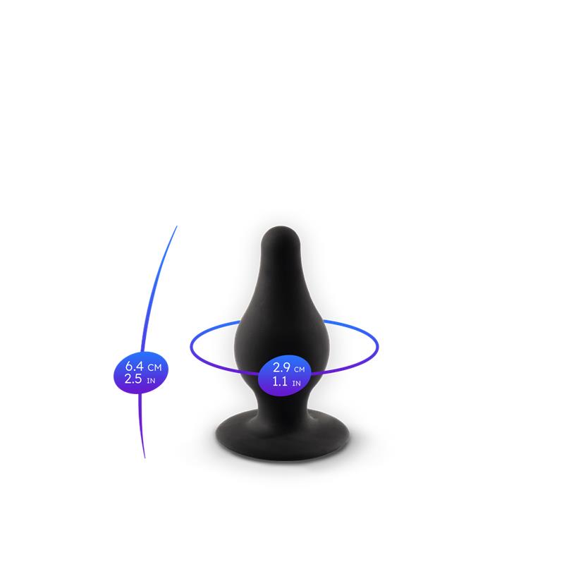 Butt Plug Model 2 XS Black - Image 5