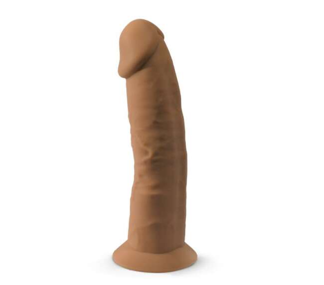Dildo Dual Density Mod. 2 - 7.5 Caramel