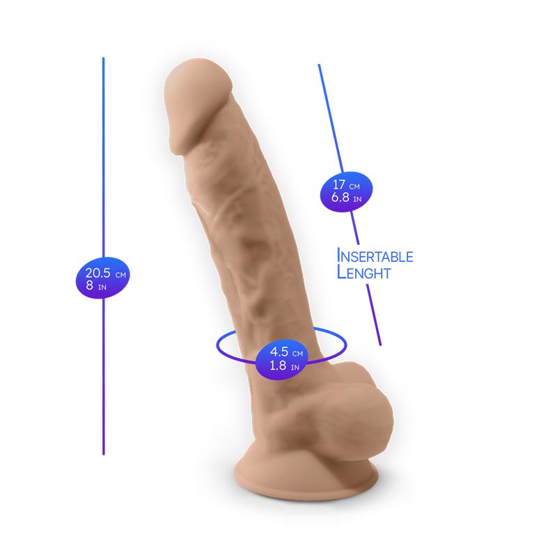 Dildo Mod. 1 - 8 ZD03 10 Vibrating Functions and Remote Control - Image 3
