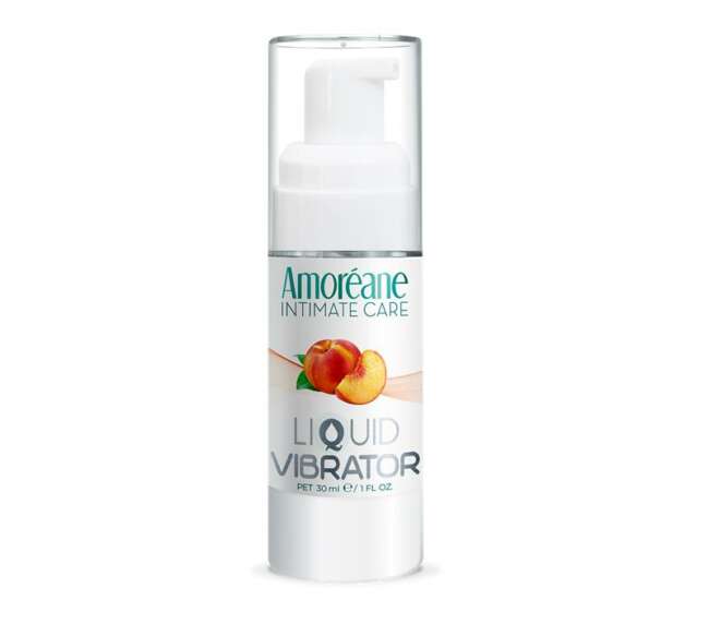 Liquid Vibrator Peach Flavor 30 ml