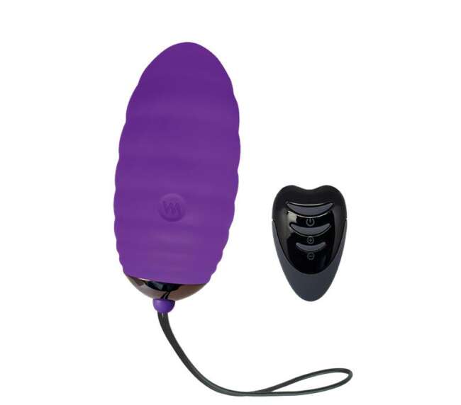 Vibrating Egg with Remote Control Ocean Breeze 2.0 Purple